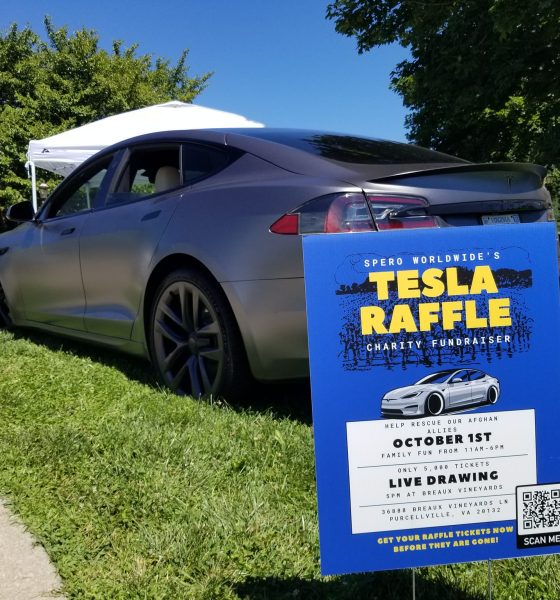 Spero Worldwide is raffling a Tesla Model S Plaid to save Afghan families from the Taliban