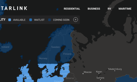 Starlink is now available in southern regions of Norway