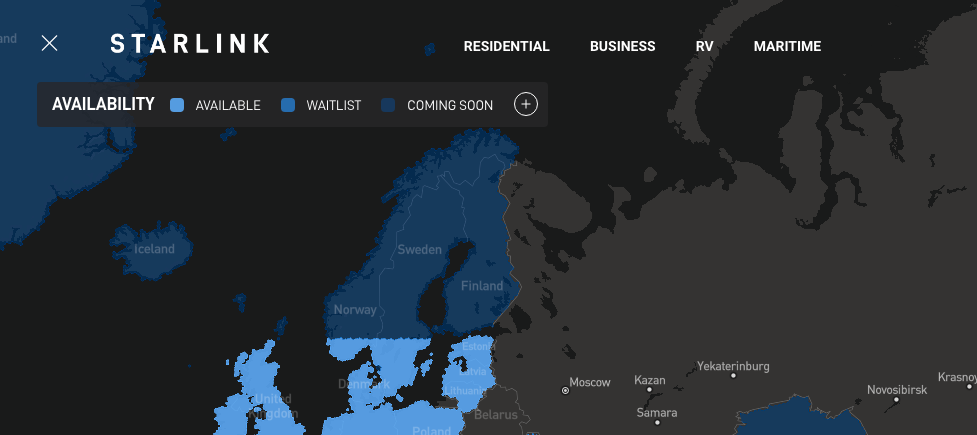 Starlink er nå tilgjengelig i deler av Sør-Norge og mer Siste nytt her