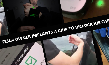 Tesla owner implants a chip to unlock his car and more