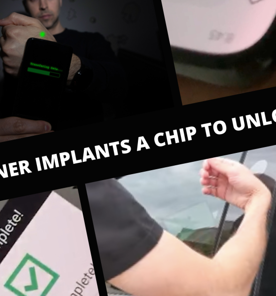 Tesla owner implants a chip to unlock his car and more