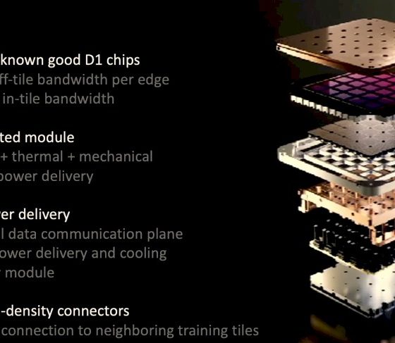 Tesla shared a fresh look at its Dojo AI supercomputer at Hot Chips 34