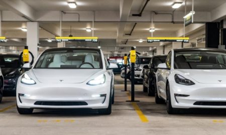 hertz tesla model 3 fleet