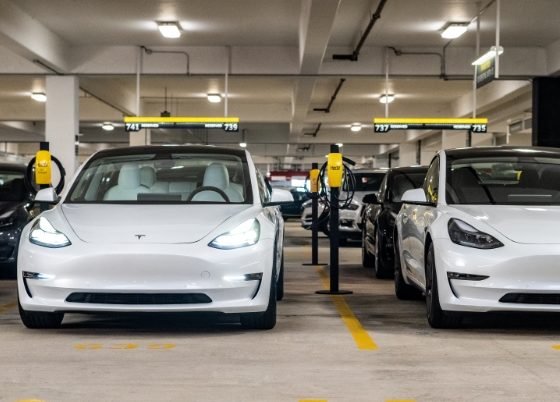 hertz tesla model 3 fleet