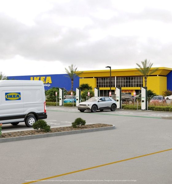 electrify america ikea ford e-transit