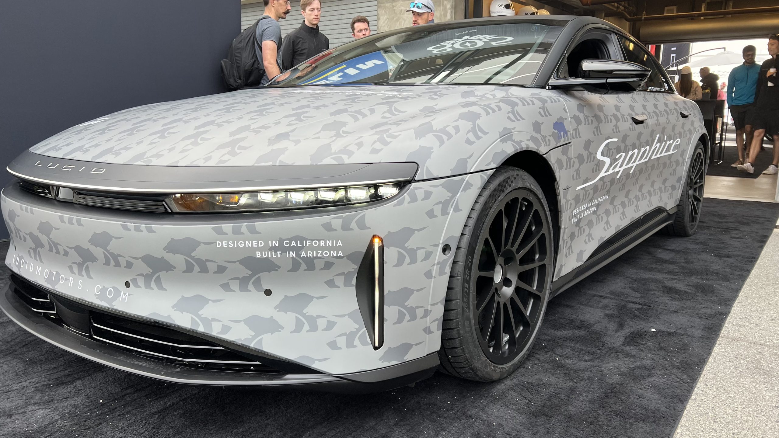 lucid air sapphire