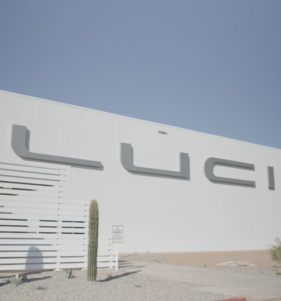 lucid amp-1 factory entrance