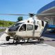 Police in Germany photoshop a helicopter at a Tesla Supercharger to send a message.