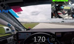 tesla model s plaid sebring raceway POV