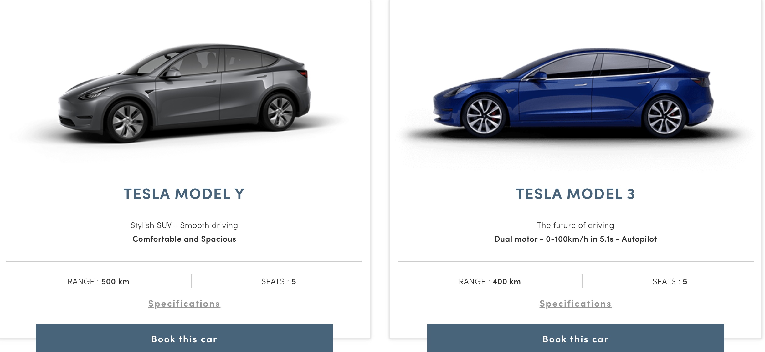 Tesla UFODrive rentals San Francisco