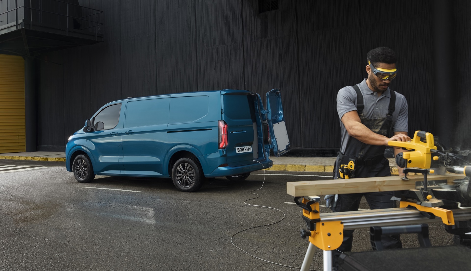 All-New, All-Electric E-Transit Custom from Ford Pro is Set to Spark the EV Revolution for Small Businesses