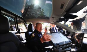 Cotati Police unveil new Tesla Model Y police cruiser