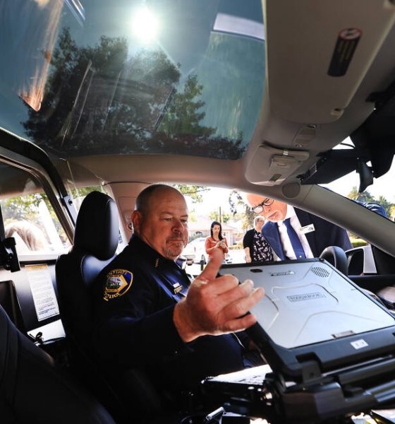 Cotati Police unveil new Tesla Model Y police cruiser