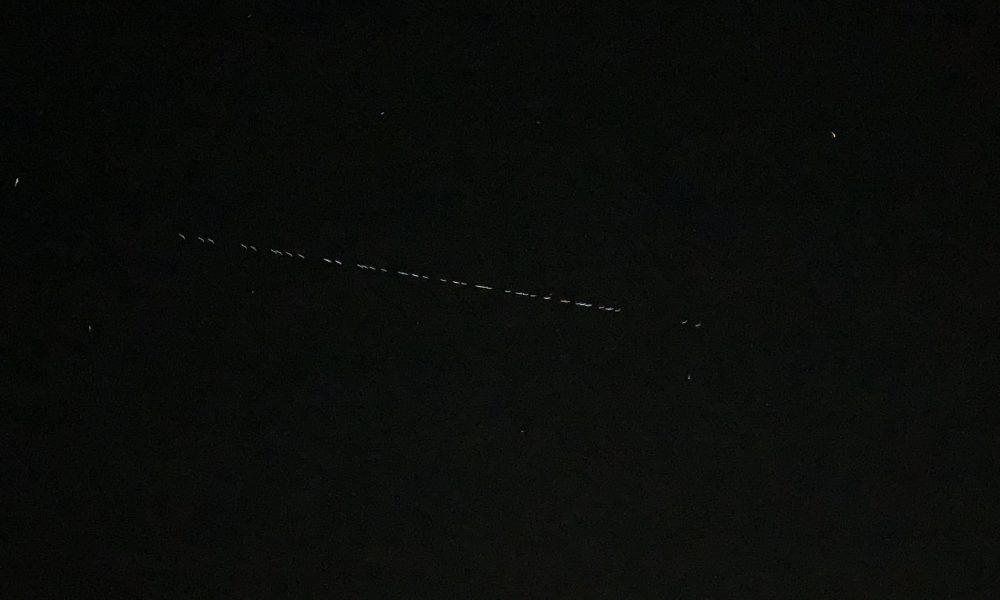ET-like lights over Louisiana turned out to be Starlink satellites