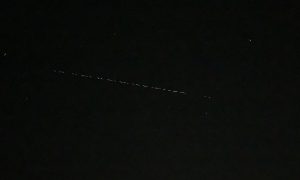ET-like lights over Louisiana turned out to be Starlink satellites