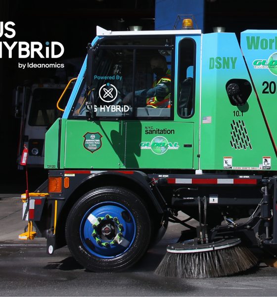 ideanomics gep street sweeper