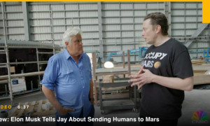 CNBC releases sneak peek of Elon Musk on Jay Leno’s Garage”