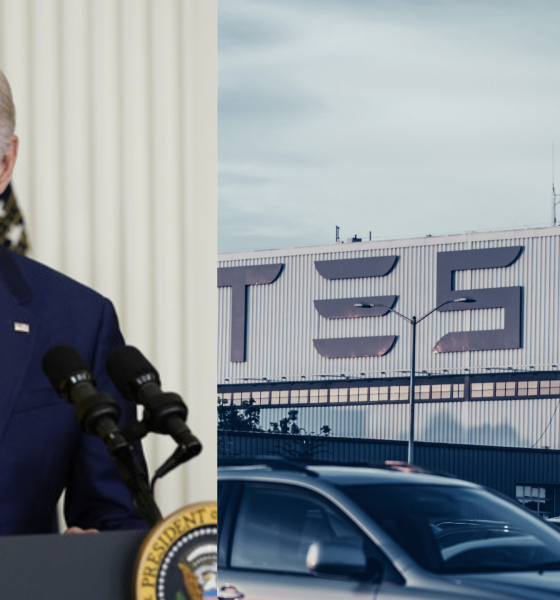 President Biden takes credit for EV sales tripling