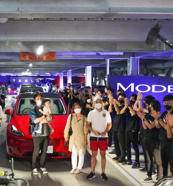 Tesla begins delivering Model Ys in Japan