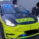 Liverpood residents pulled over by Merseyside PD's colorful new Tesla