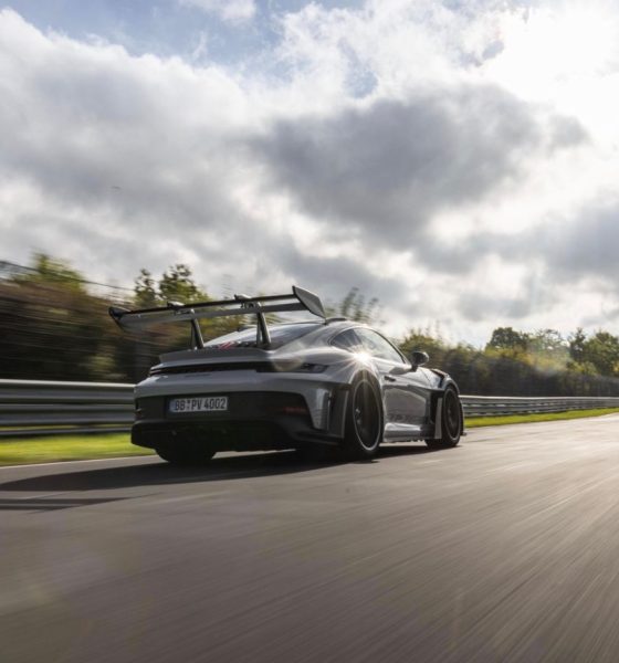 Porsche on track