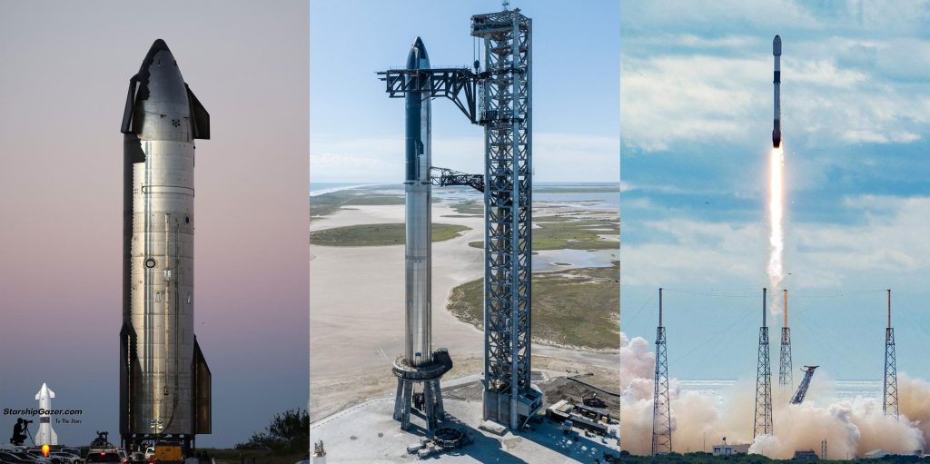 SpaceX rolls out Starship, stacks worlds largest rocket, and aces Starlink launch hours apart