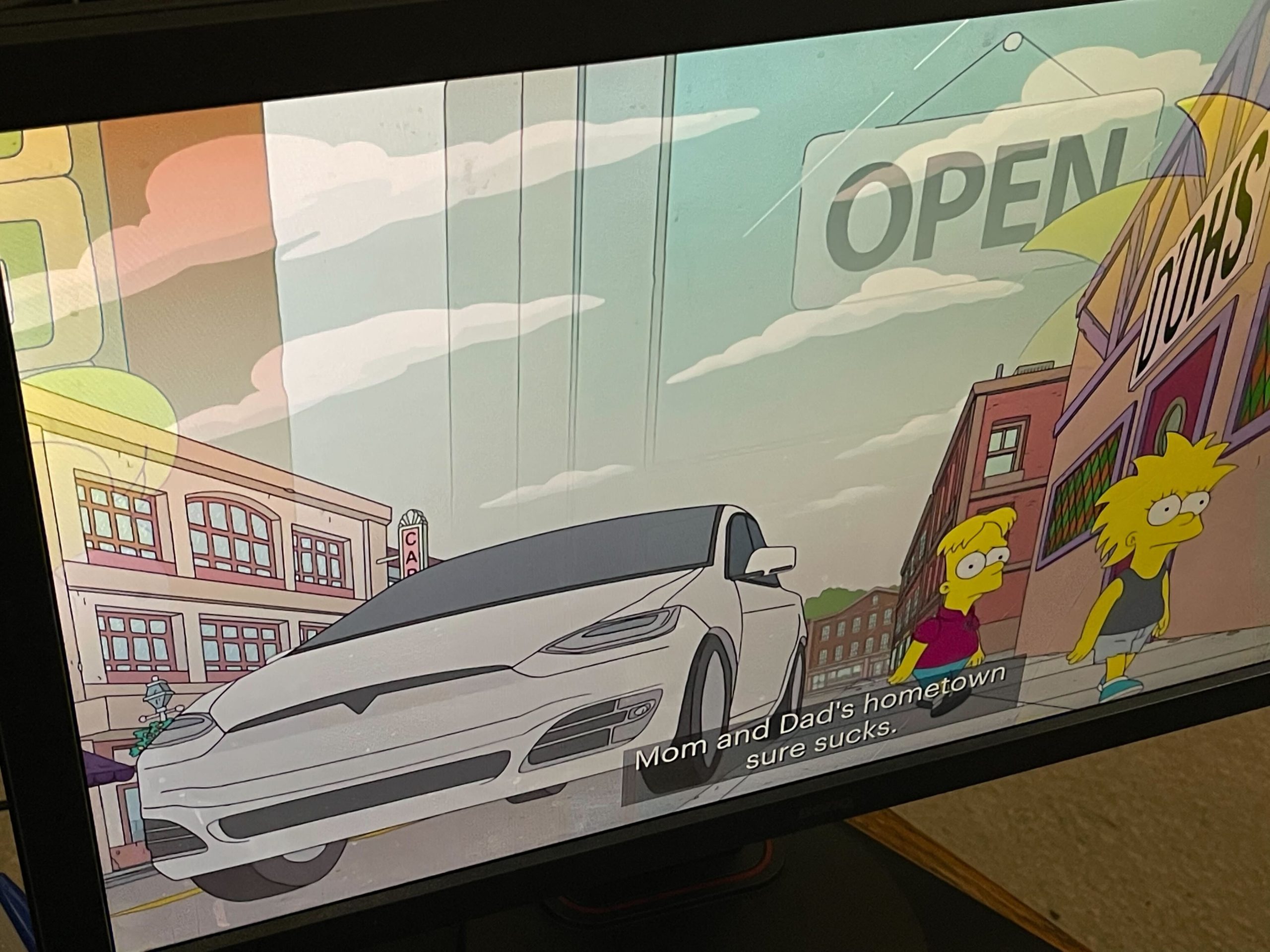 Tesla Cybertruck & Model X make cameo appearances in Halloween episodes of The Simpsons