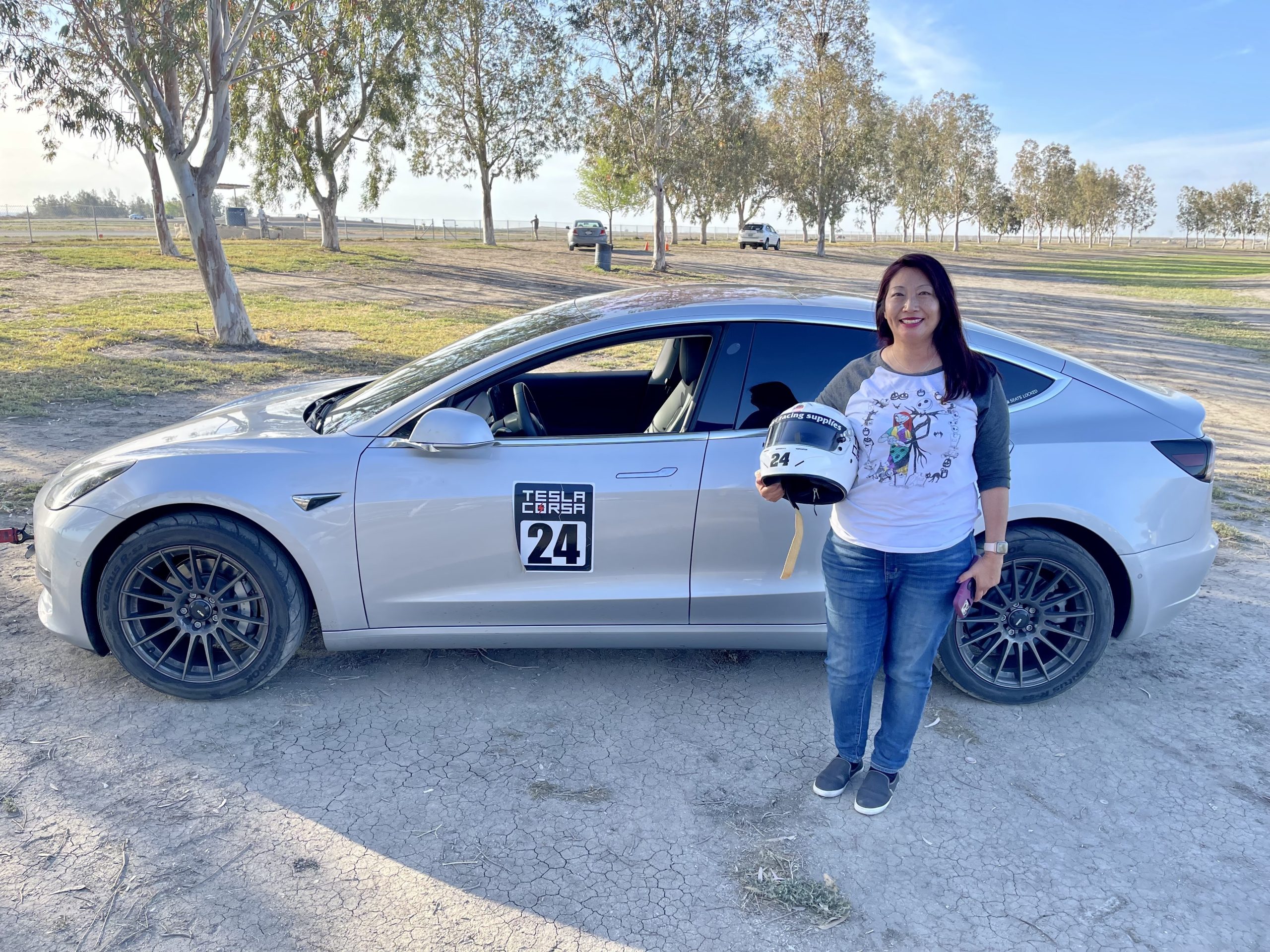 Tesla owner shares her story of how she began racing her Model 3