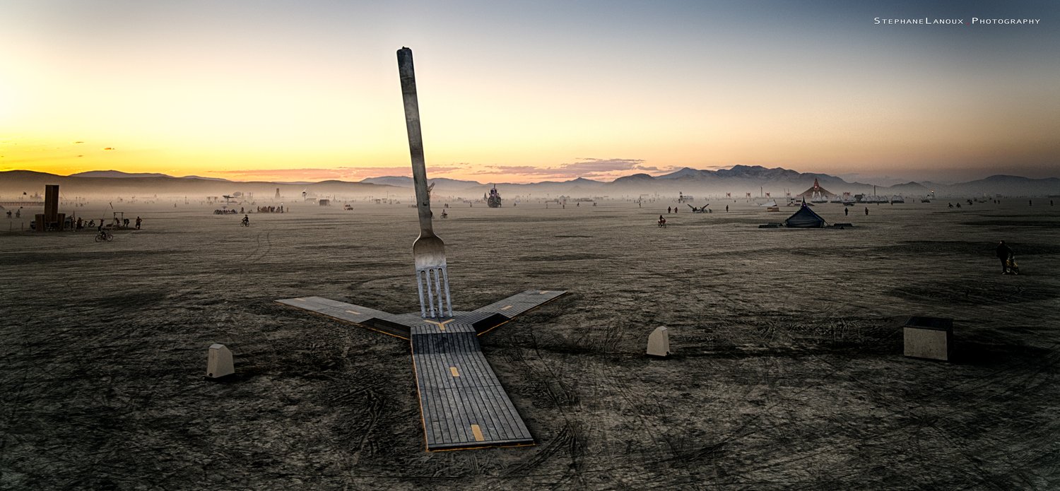 Tesla's fork in the road was made by Hunter Leggitt Studios