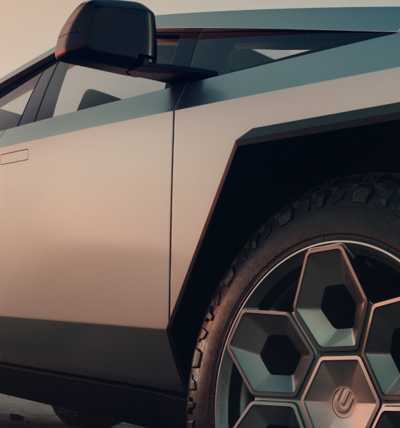 Unplugged Performance unveils first ever Tesla Cybertruck aftermarket wheel