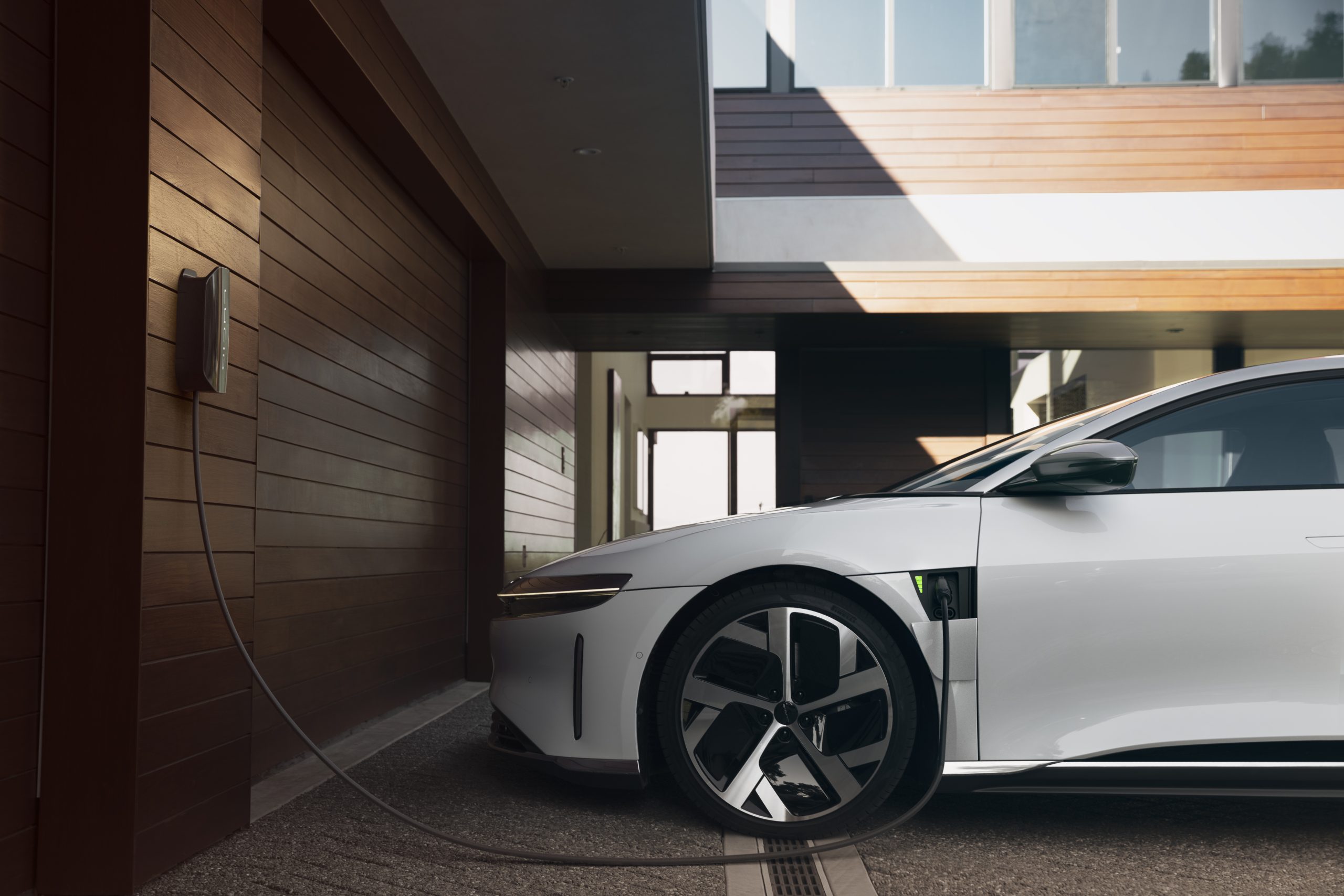 Lucid officially launches at-home charging station for EVs Auto Recent