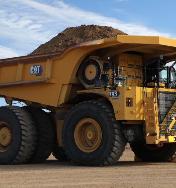 Caterpillar electric truck