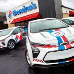 dominos electric pizz delivery