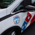 dominos electric pizz delivery