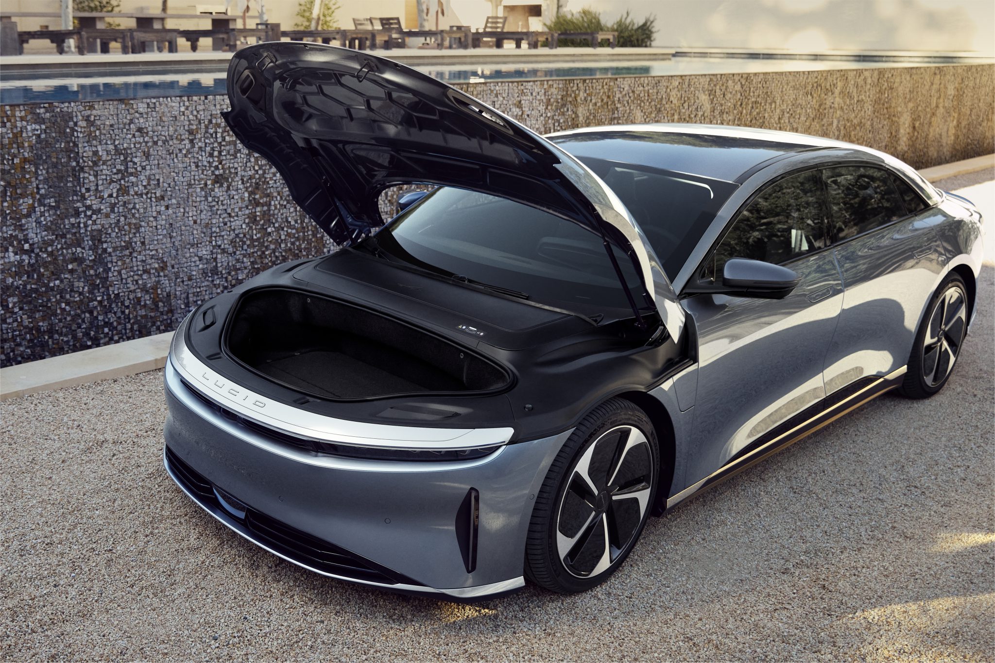 Lucid Air Pure, Air Touring debut with landmark drag coefficient