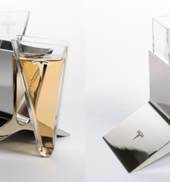 Tesla launches limited edition Sipping Glasses