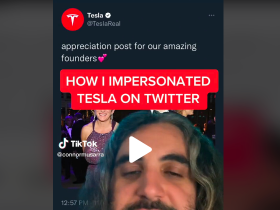 Tesla's Twitter impersonator tells TikTok followers he wanted to do one for SpaceX