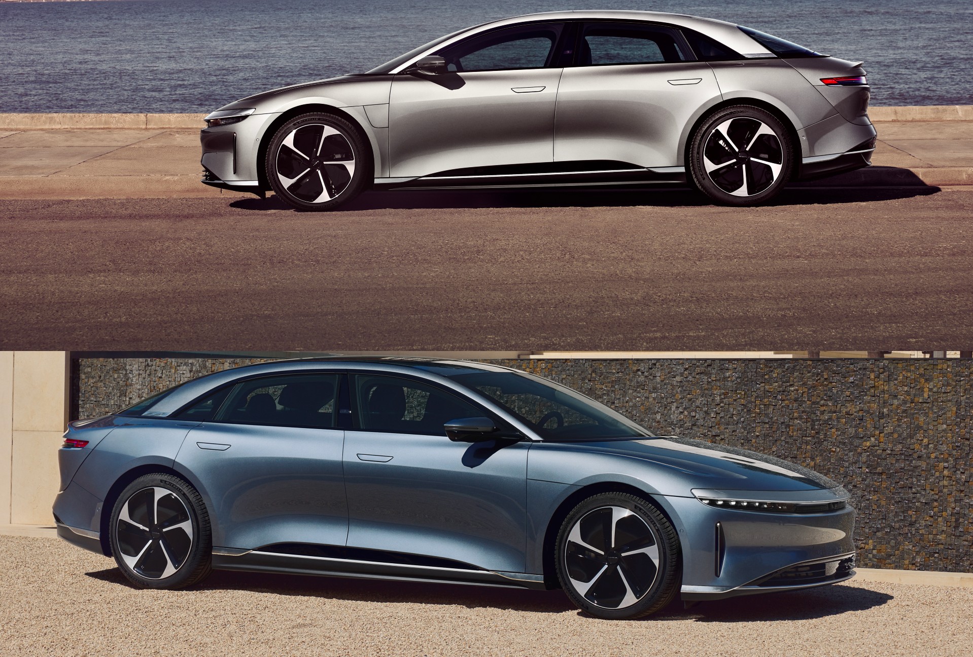 Lucid Air Pure, Air Touring debut with landmark drag coefficient