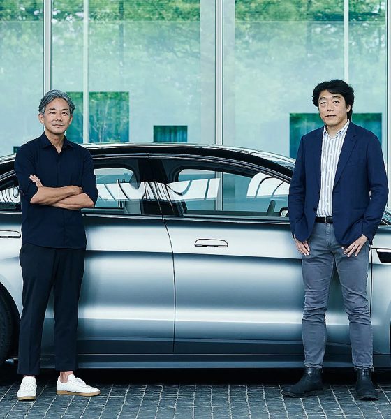 sony honda mobility car with executives