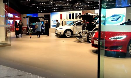 tesla showroom