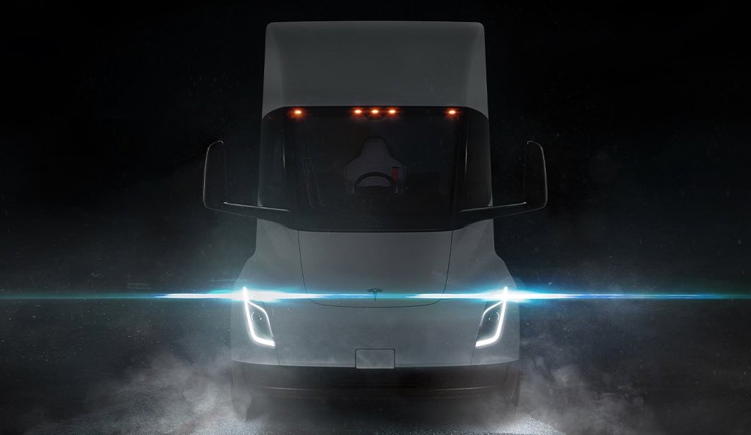 Tesla Semi Delivery Event Invitations
