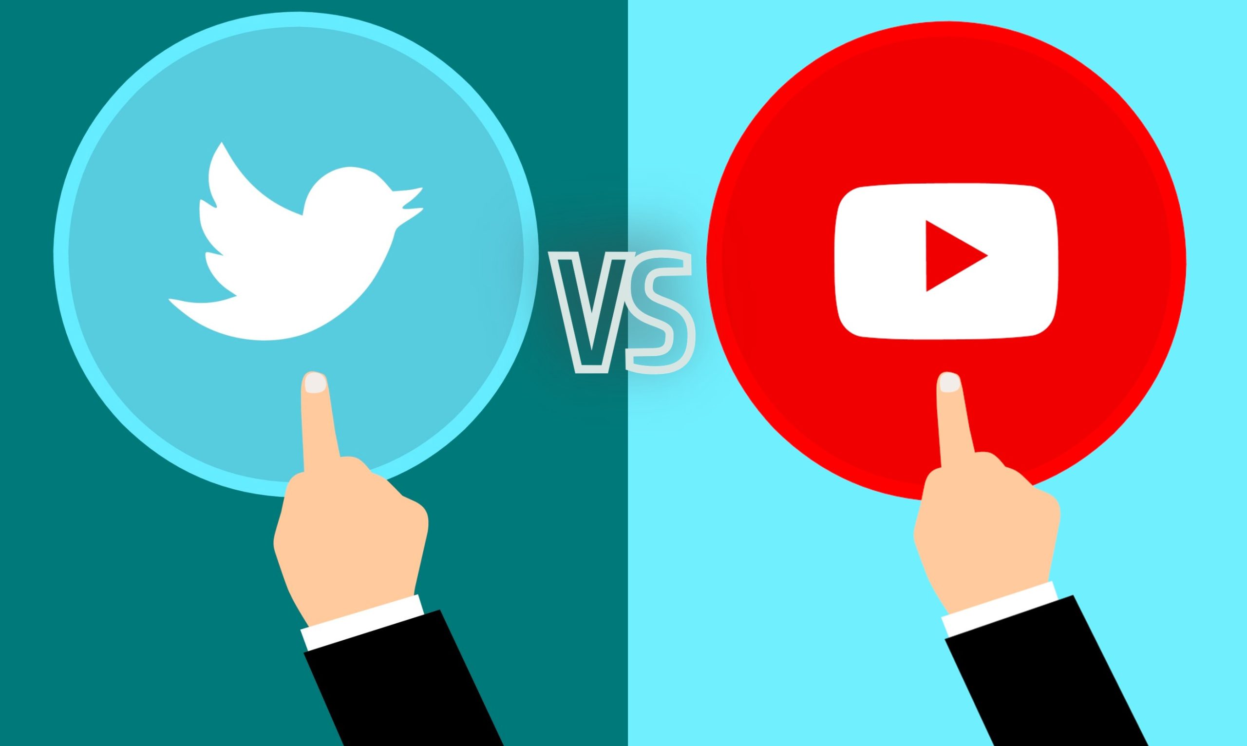 Twitter vs Youtube video compensation