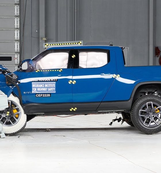 Rivian R1T earns IIHS Top Safety Pick+ award