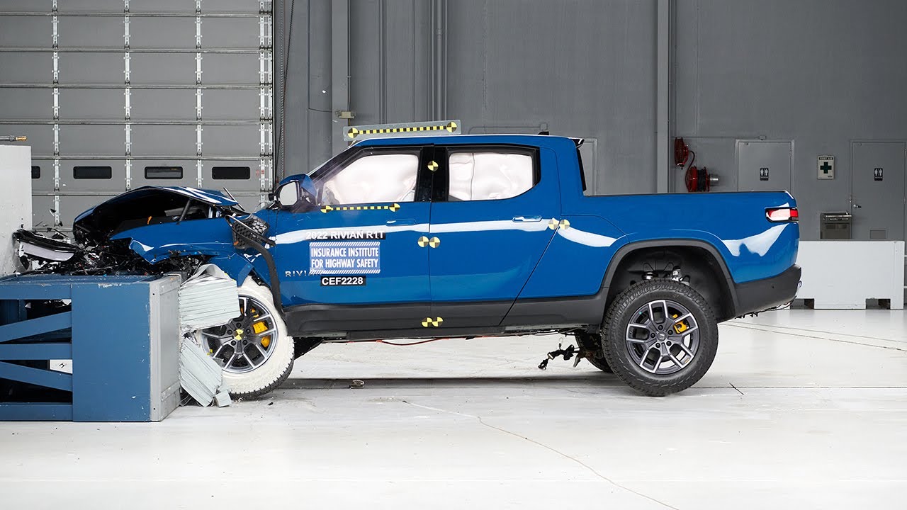 Rivian R1T earns IIHS Top Safety Pick+ award