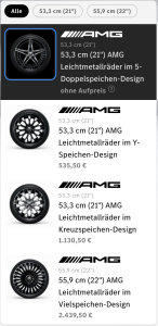 Mercedes Wheels