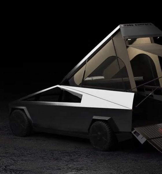 Space Campers shares new look inside its Tesla Cybertruck Camper