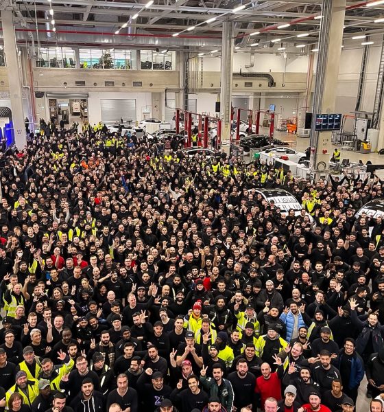 Tesla Giga Berlin produced 3,000 Model Ys this week