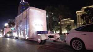 Tesla Model 3 tows a 15,000-pound Boxabl house