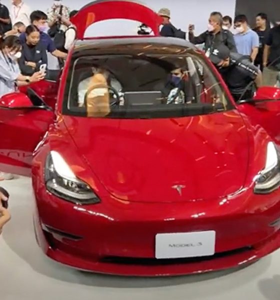tesla model 3 thailand