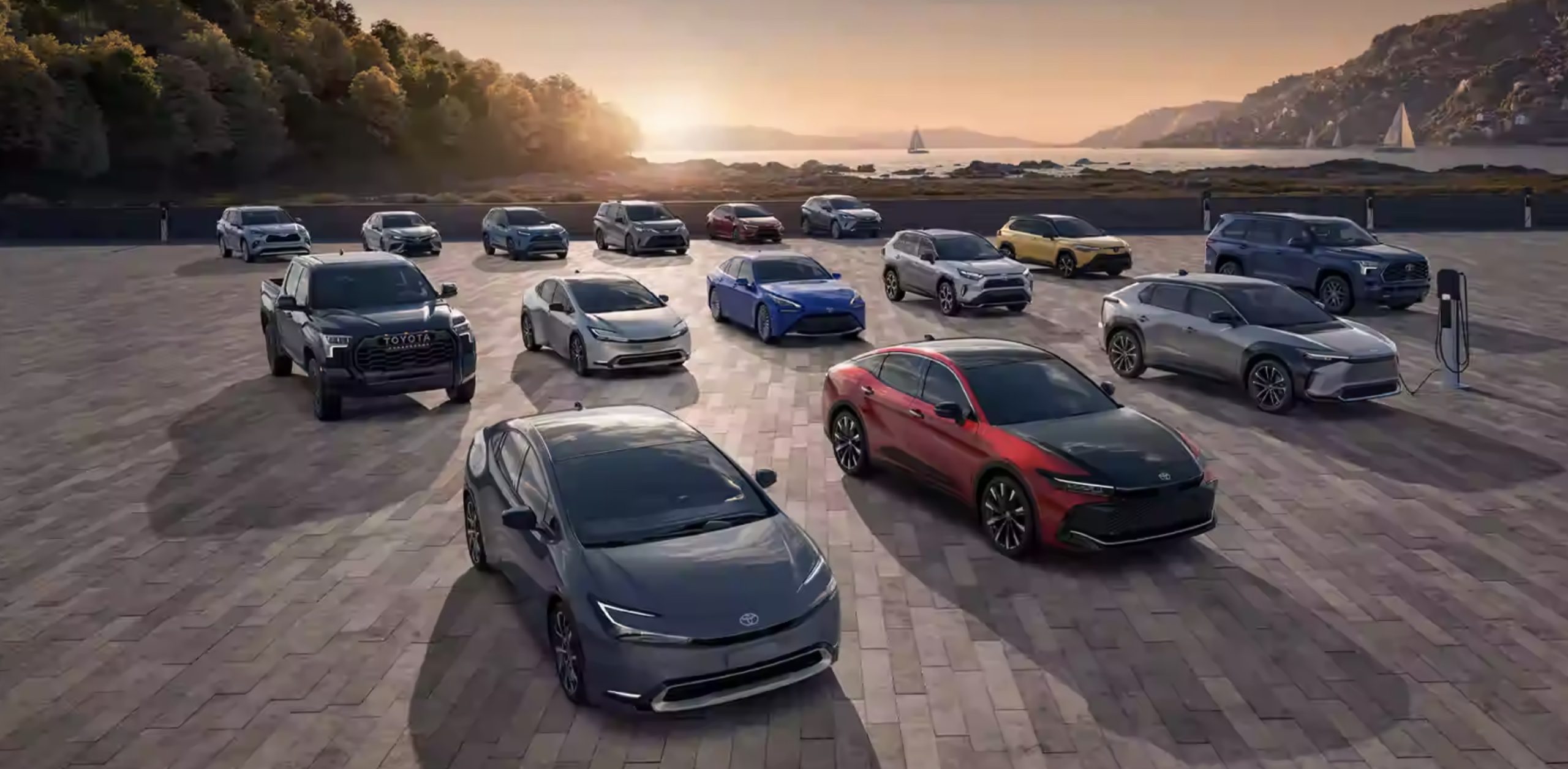 Toyota EV strategy against Tesla & BYD
